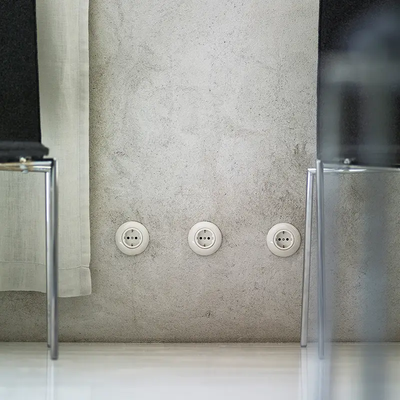 Wall socket porcelain recessed - Image 2