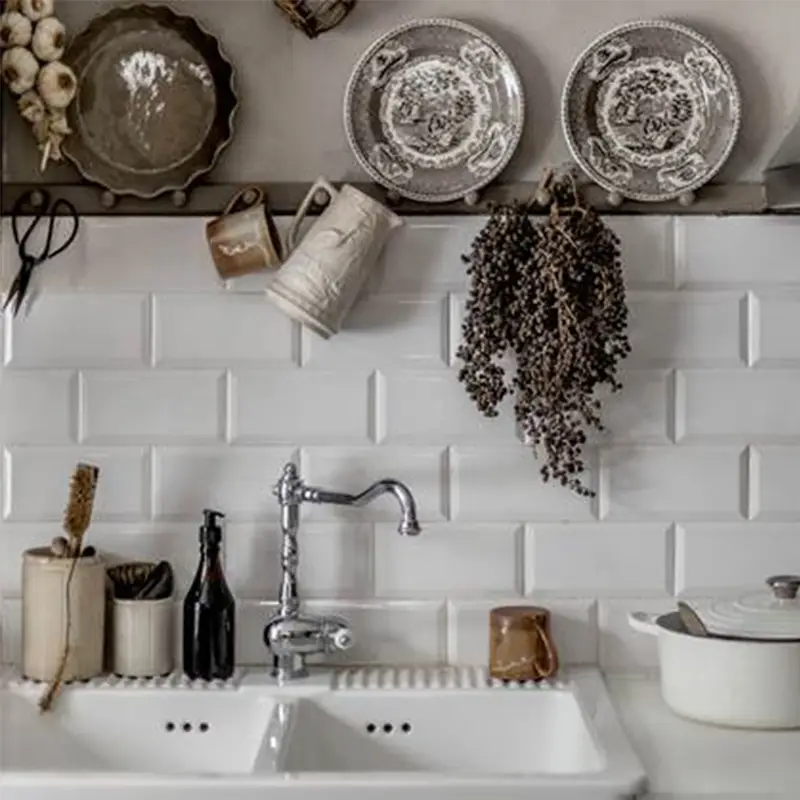 Metro helkakel fasad kant 10x20cm 0,5 kvm - Bild 3