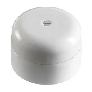 Kulodosa porslin rund vit - Bild 4