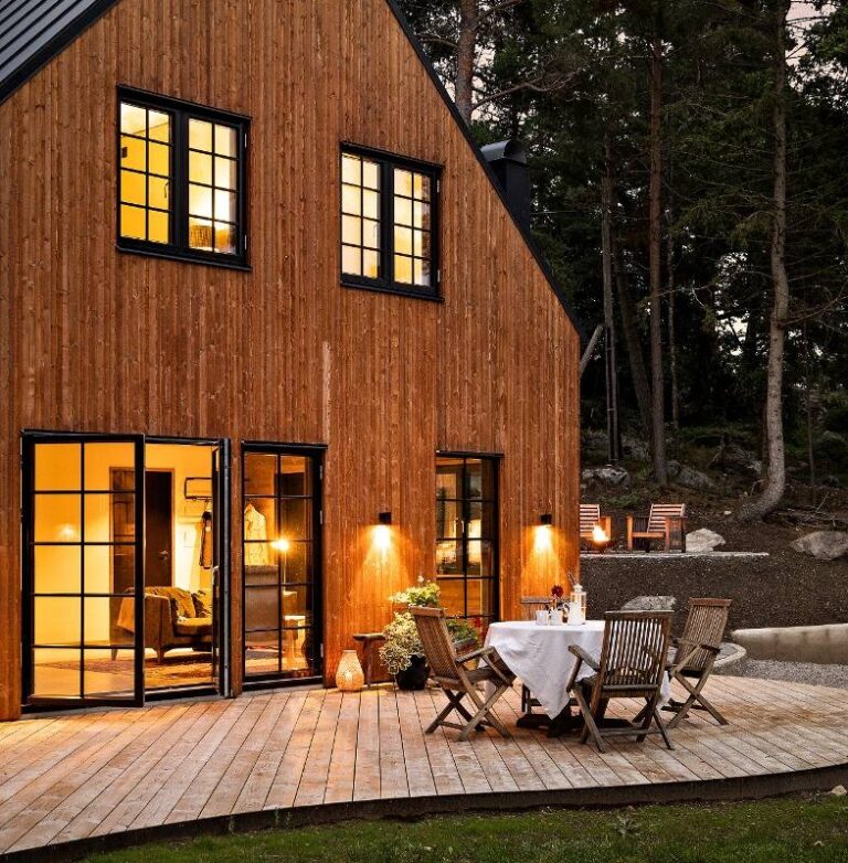 Roslagsmahogny naturbrun