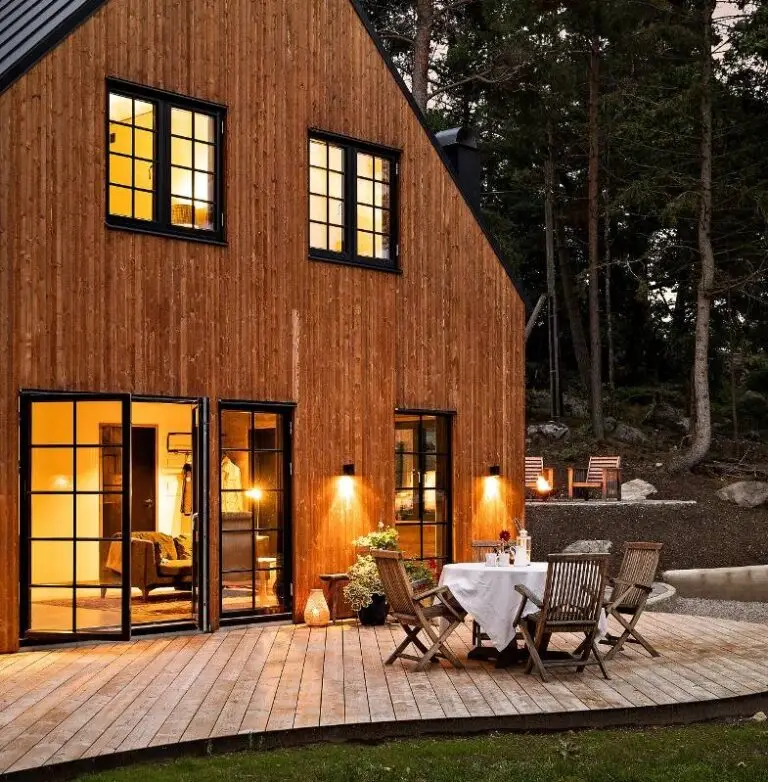 Roslagsmahogny naturbrun